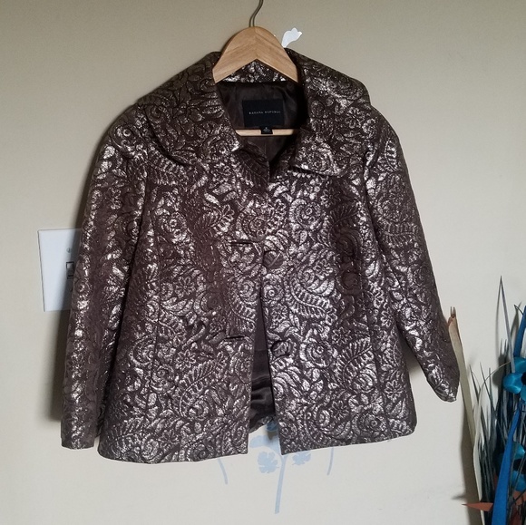 Banana Republic Metallic Blazer Small - Picture 4 of 10